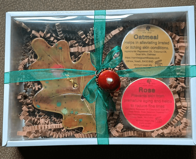 Autumn Soap Dish Gift Set