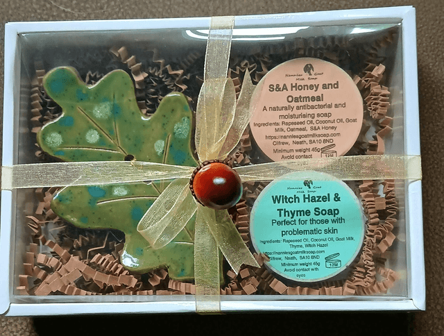 Autumn Soap Dish Gift Set