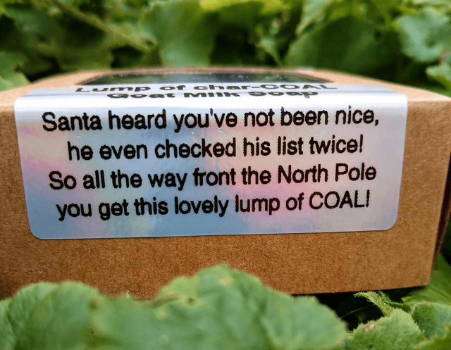 Lump of char-COAL Soap