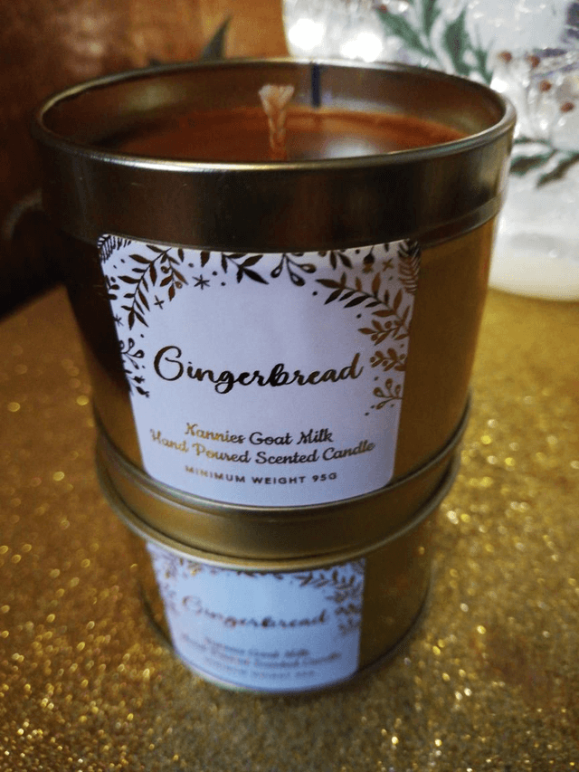 Gingerbread Candle 