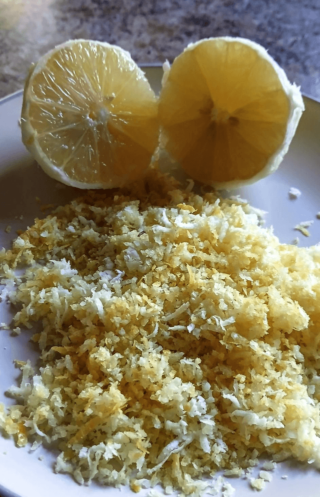 Lemon zest 