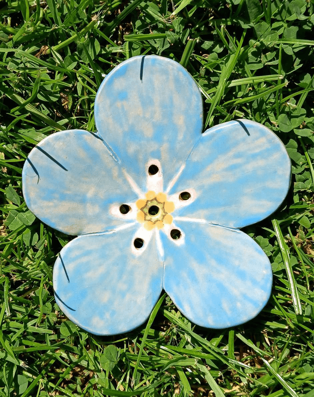  Ceramic Flower Soap Dish Gift Set