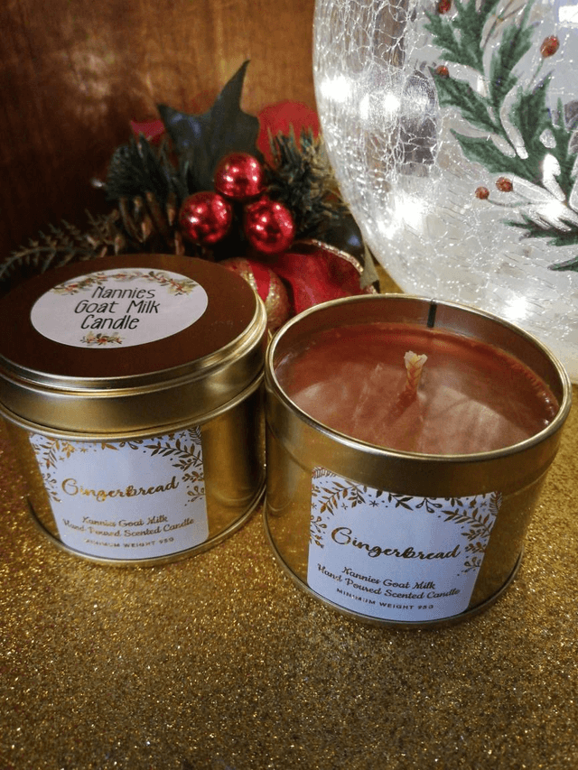 Gingerbread Candle 