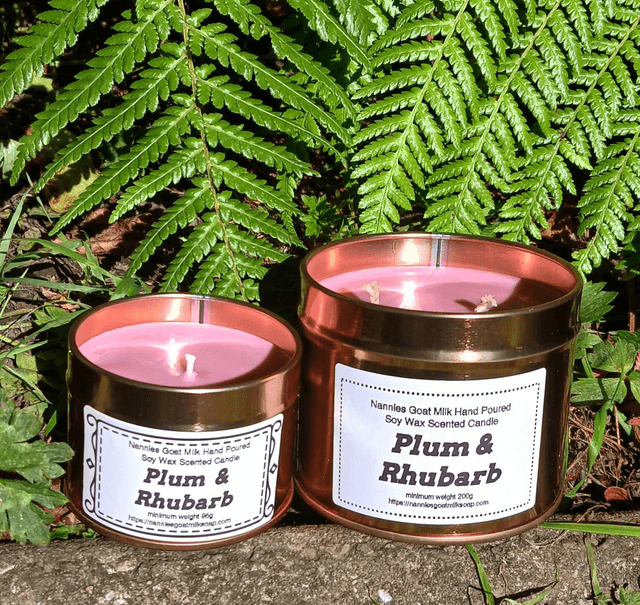 Plum &amp; Rhubarb Candle